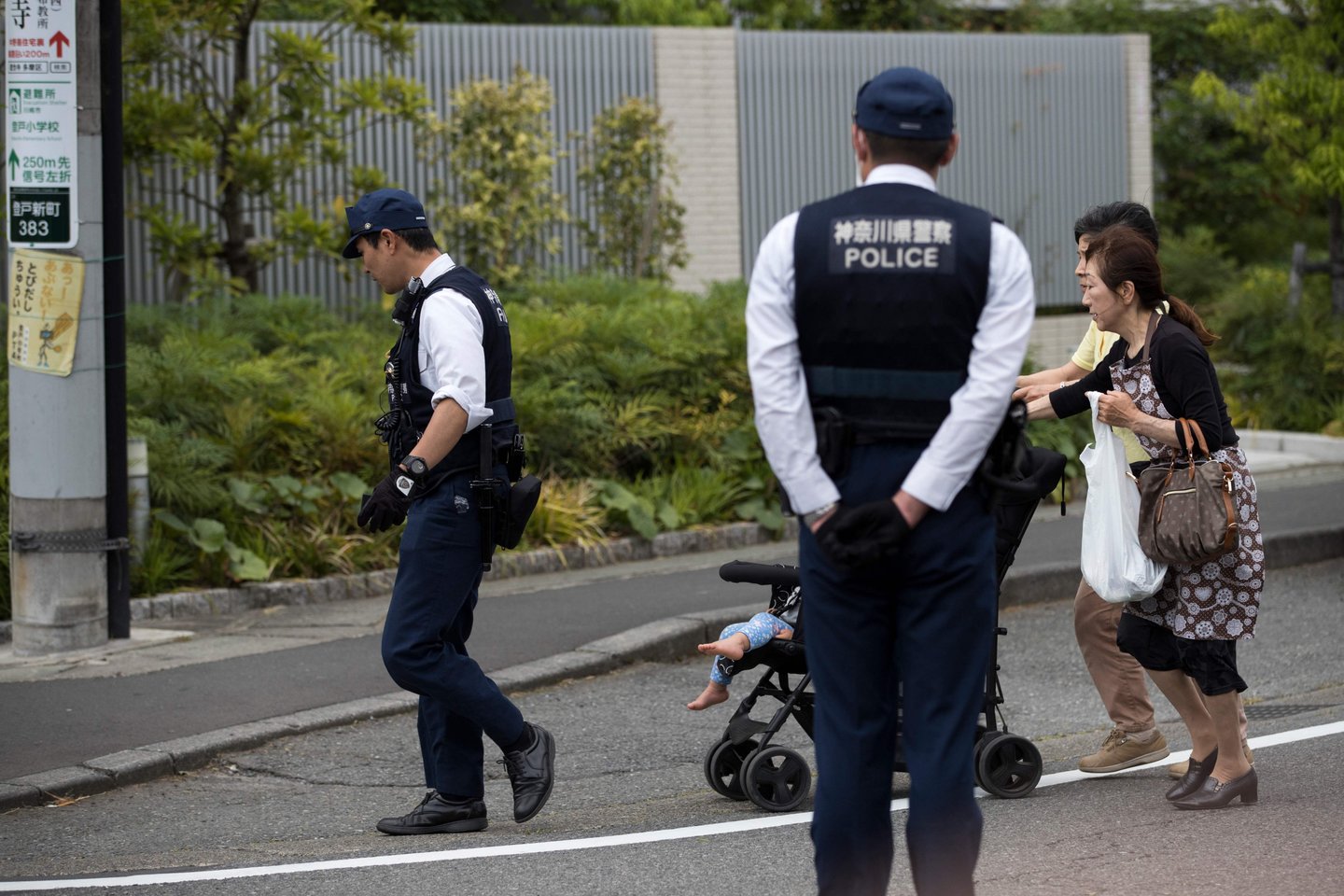  Japonijoje dėl senyvo amžiaus vairuotojų kaltės dažnai nutinka panašių eismo įvykių, neretai pasibaigiančių tragiškai.<br> AFP/Scanpix nuotr.