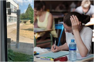 Alinantys karščiai privertė apsispręsti: keis tvarką ir nustatys ribas, kada nereikia eiti į mokyklą