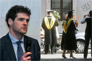 Studentai sureagavo į R. Žemaitaičio siūlymą priversti juos po studijų atidirbti Lietuvoje