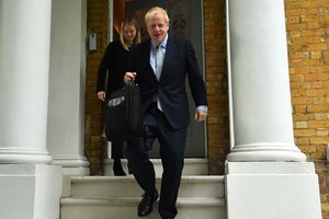 Per pirmąjį Konservatorių lyderio rinkimų etapą pirmauja B. Johnsonas