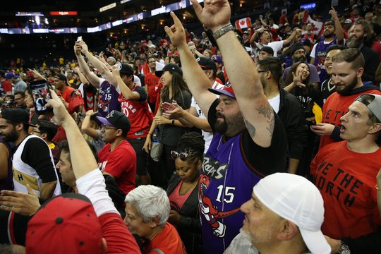 Torontas ir Kanada šėlsta – „Raptors“ pirmą kartą istorijoje tapo NBA čempione<br> Scanpix.com nuotr.
