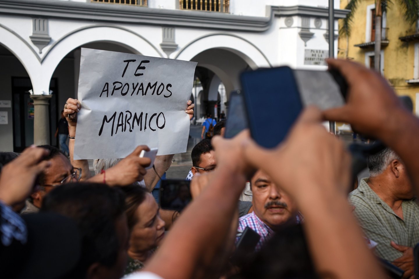  Meksikiečių žurnalistas, anksčiau šią savaitę pagrobtas ginkluotų užpuolikų, buvo išlaisvintas, ketvirtadienį pranešė neramios rytinės Verakruso valstijos pareigūnai.<br> AFP/Scanpix nuotr.