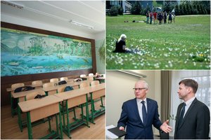 Prailginti mokslo metai tapo galvos skausmu: dėl negailestingo karščio tenka griebtis keistų sprendimų
