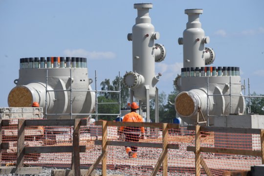 D. Trumpas žada „pamaloninti“ sankcijomis „Nord Stream 2“ projekte dalyvaujančias bendroves