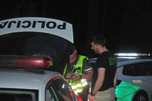 Reidas Vilniuje: vienas paauglius vežęs vyras įpūtė, dar per 20 vairuotojų praslydo