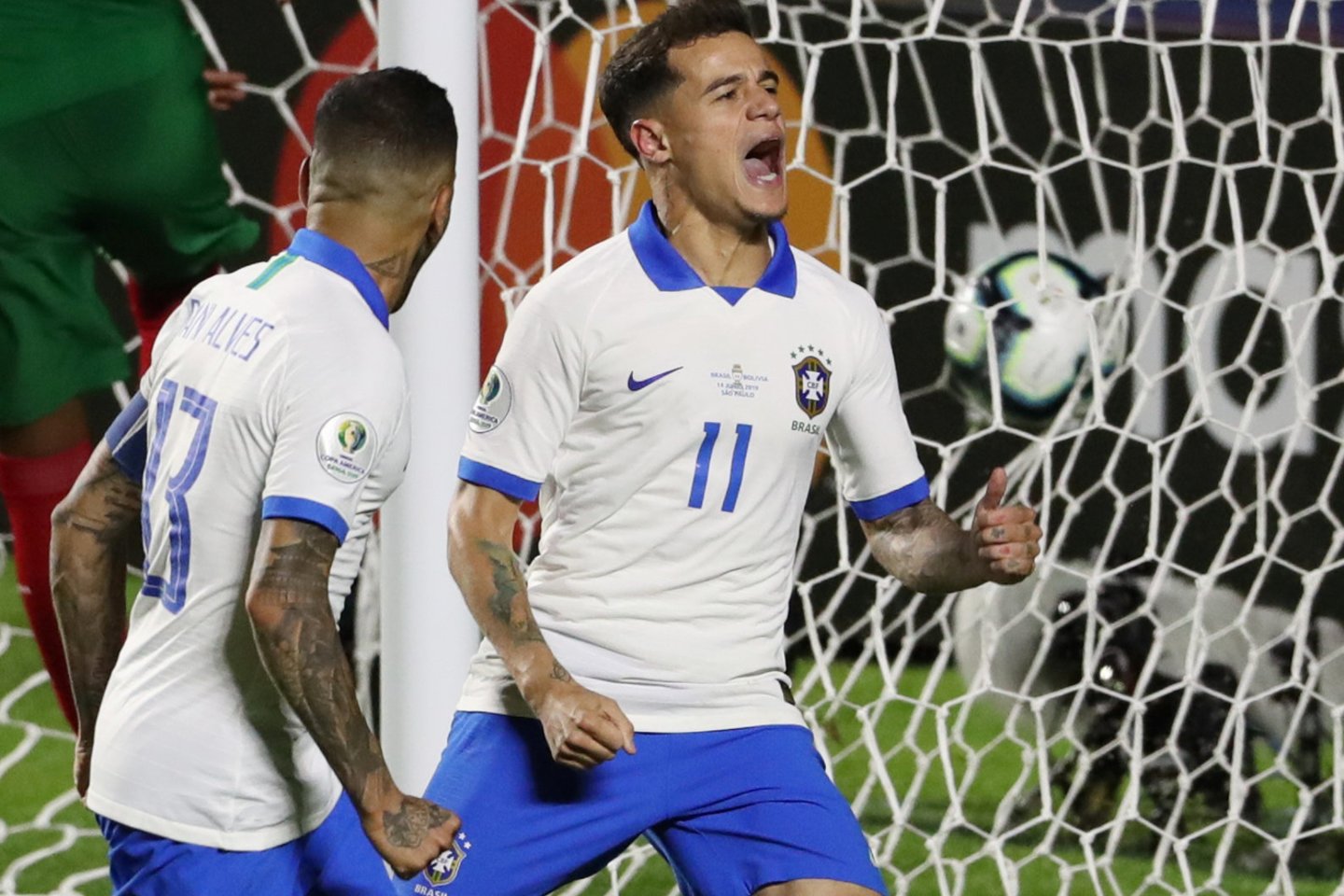 Brazilija „Copa America“ turnyrą pradėjo pergale prieš Boliviją.<br> Reuters/Scanpix nuotr.