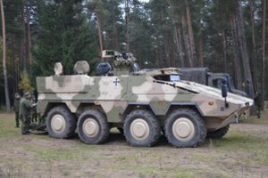 Paaiškėjo, kada į Lietuvą atvyks vėluojantys šarvuočiai „Boxer“