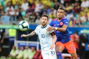 Košmariškas startas Lioneliui Messi: Argentina gavo antausį nuo Kolumbijos