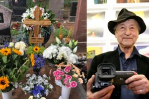 Biržų rajone amžinojo poilsio atgulė menininkas Jonas Mekas