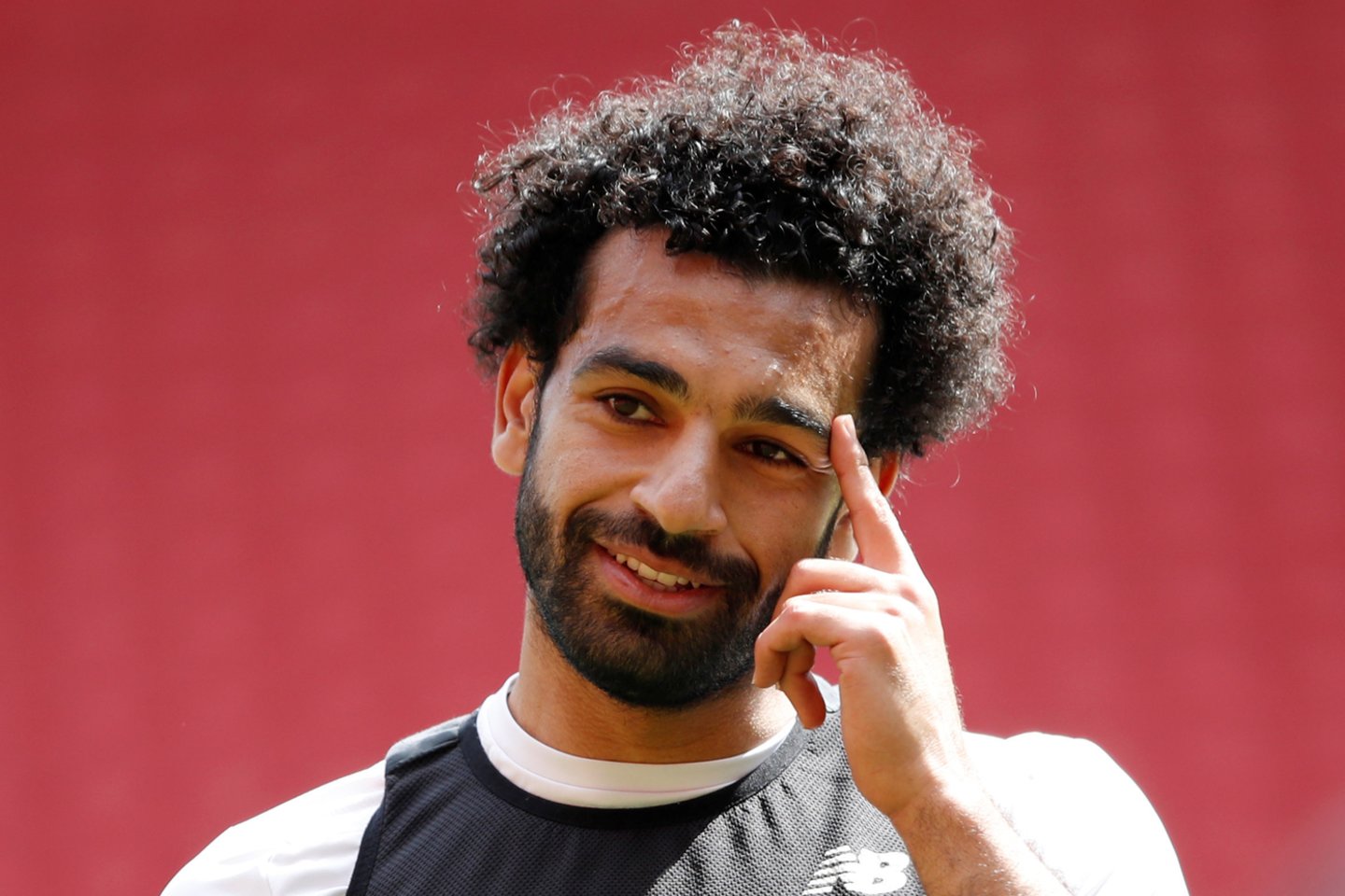 Mohamedas Salah galėjo persikelti į Italiją ar Ispaniją, tačiau nepanoro<br>AFP/Scanpix nuotr.