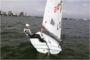 „Laser Radial“ jachtų buriuotojų reitinge V. Andrulytė priartėjo prie savo geriausios pozicijos