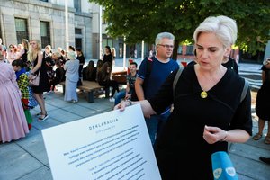 Šančių gyventojai vis dar tikisi suminkštinti Visvaldo Matijošaičio širdį