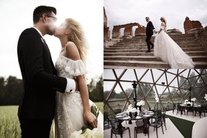 Mylimąją vedęs Arvydas Buinauskas savo meilės šventę apšvietė pats