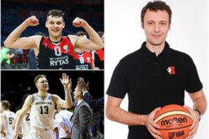 R. Paulauskas iš trijų lietuvių NBA naujokų biržoje pirštu bedė į I. Brazdeikį, kuris turi daugiau šansų nei D. Sirvydis