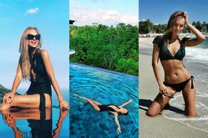 Gražuolė Gintarė Gurevičiūtė turi reikalavimų maudymosi kostiumėliams