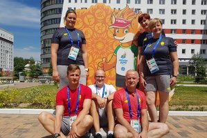 Minske – medikų repeticija prieš Tokijo olimpiadą