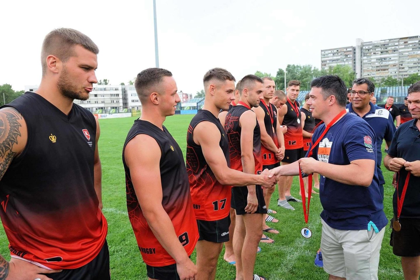 Norbertas Radzevičius (antras iš kairės)<br>Berislavo Rožmano nuotr.