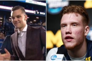 NBA naujokų biržoje – lietuvių pavardės: I. Brazdeikis keliauja į „Knicks“, D. Sirvydis į „Pistons“