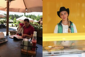 Meilią Petro Gražulio ir dukters akimirką paviešinusi palangiškė: „Jis rodo daugiau pastangų“