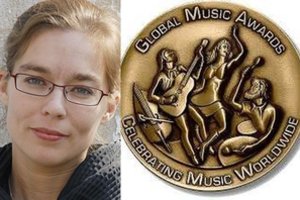 Kompozitorei Žibuoklei Martinaitytei – du „Global Music Awards“ aukso medaliai 