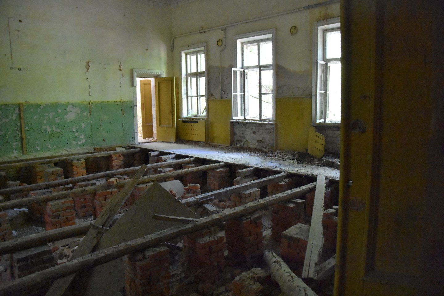  Vaizdai iš Černobylio zonos.<br> E.Grižibauskienės nuotr.