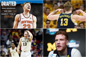 NBA apžvalgininkai pristato I. Brazdeikį: daug liežuviu malantis, drąsus ir agresyvus vyrukas