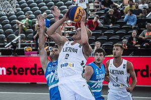Lietuvos trijulių krepšinio rinktinė įveikė kinus, bet į pasaulio čempionato ketvirtfinalį nepateko