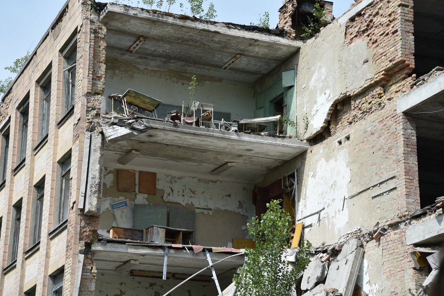  Vaizdai iš Černobylio zonos.<br>E.Grižibauskienės nuotr.