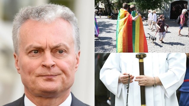 G. Nausėda atskleidė savo ketinimus: sieks sutaikyti bažnyčią ir homoseksualus