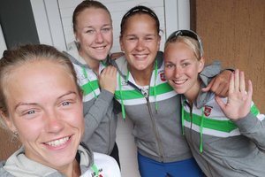 Kelią link olimpinių žaidynių Lietuvos tinklininkės pradėjo sutriuškindamos kroates