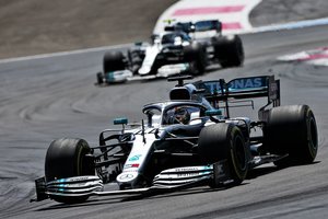„Formulės-1“ lenktynių etapą Prancūzijoje laimėjo britas L. Hamiltonas