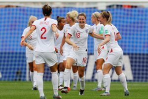 Anglijos moterų futbolo rinktinė pratęsė pergalių seriją ir žengė į pasaulio čempionato ketvirtfinalį