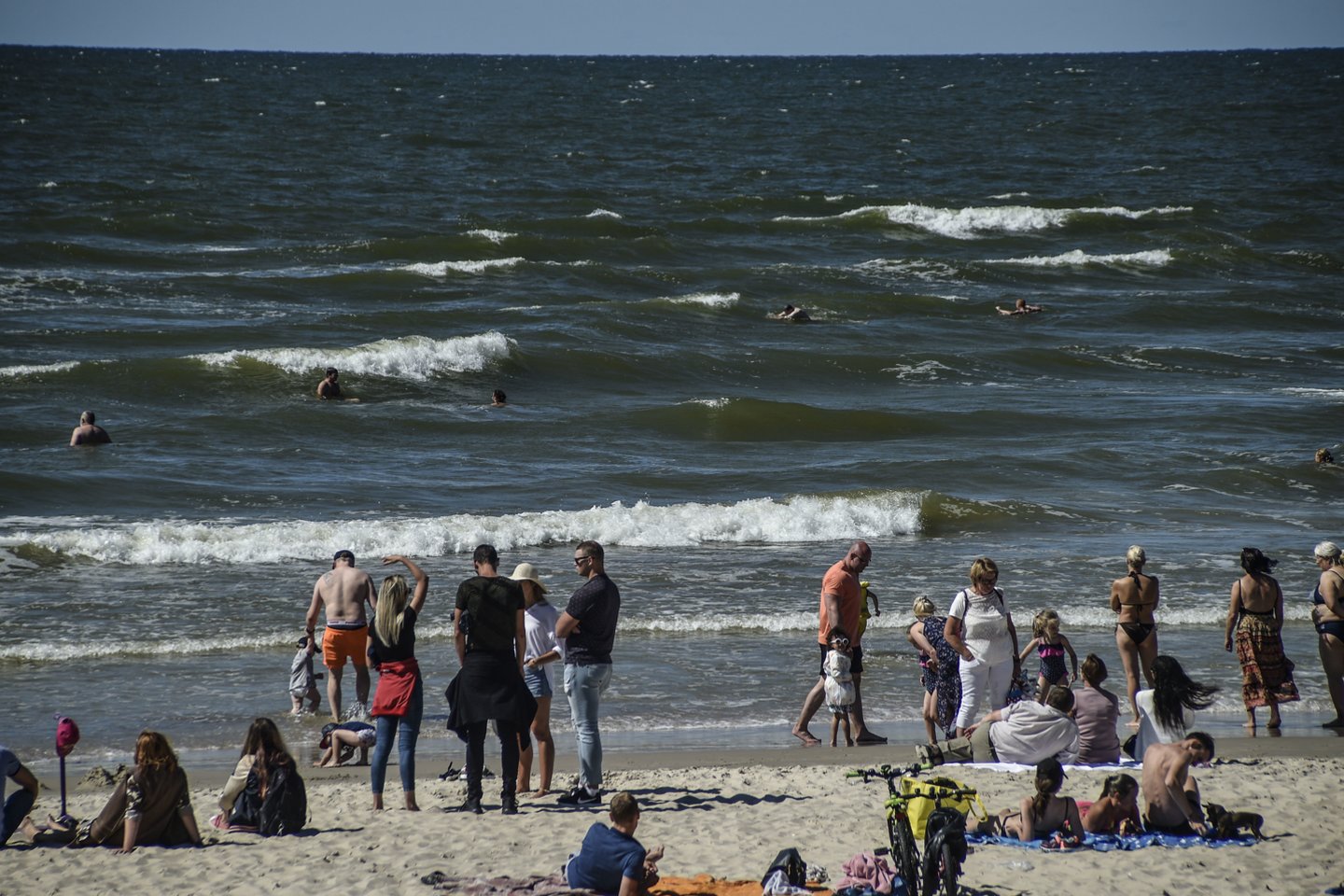 Palanga savaitgalį.<br>V.Ščiavinsko nuotr.