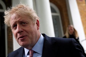 B. Johnsonas: „Britanijai „Brexit“ be sutarties atveju reikės ES paramos“