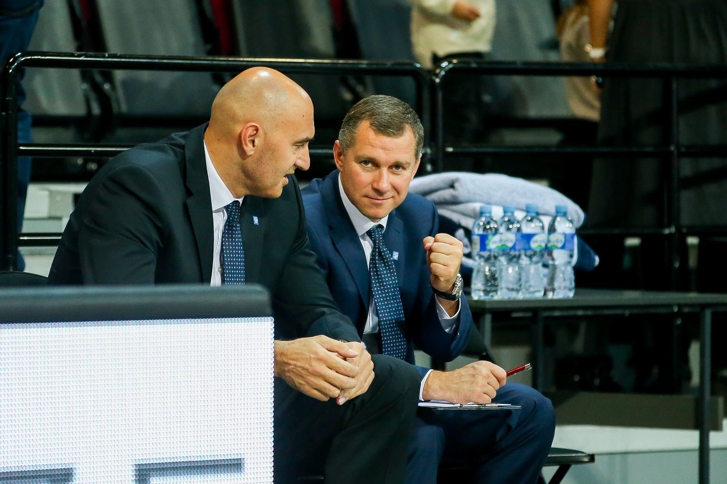 T. Rinkevičius ekipai kelia aukštus tikslus.<br>bcneptunas.lt nuotr.