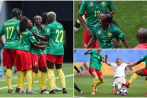 Futbolo pasaulis pasibaisėjęs: kamerūnietės spjaudė, stumdė, verkė ir grasino savo varžovėms
