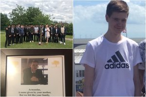 Marijampolėje nužudyto 17-mečio šeima pagarbos sulaukė ne tėvynėje, o Anglijoje