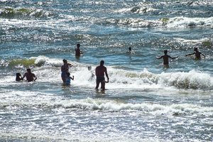 Maudynės Palangoje gali baigtis su 900 eurų bauda rankoje