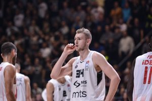 Sąmyšis „Žalgirio“ stovykloje: „Partizan“ pagaliau paleido J. Landale'ą, tačiau šis sieks vietos NBA