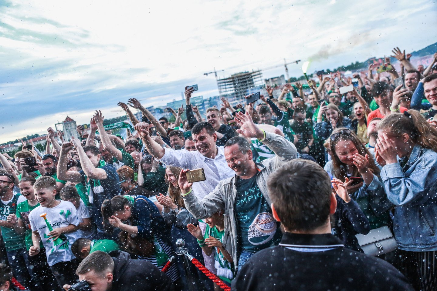 Eurolygos reguliariajame sezone žalgiriečių rungtynėse Kaune vidutiniškai lankydavosi net 14737 žiūrovai.<br>G.Bitvinsko nuotr.