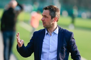 Žaidimu LFF taurėje nepatenkintas „Kauno Žalgirio“ treneris M. Čepas: „Turime susimąstyti“