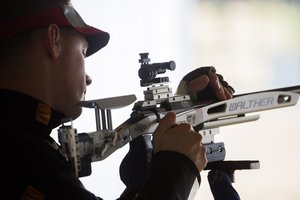 Europos žaidynėse dalyvavo penki Lietuvos šauliai, geriausiai atrankoje sekėsi K. Giruliui