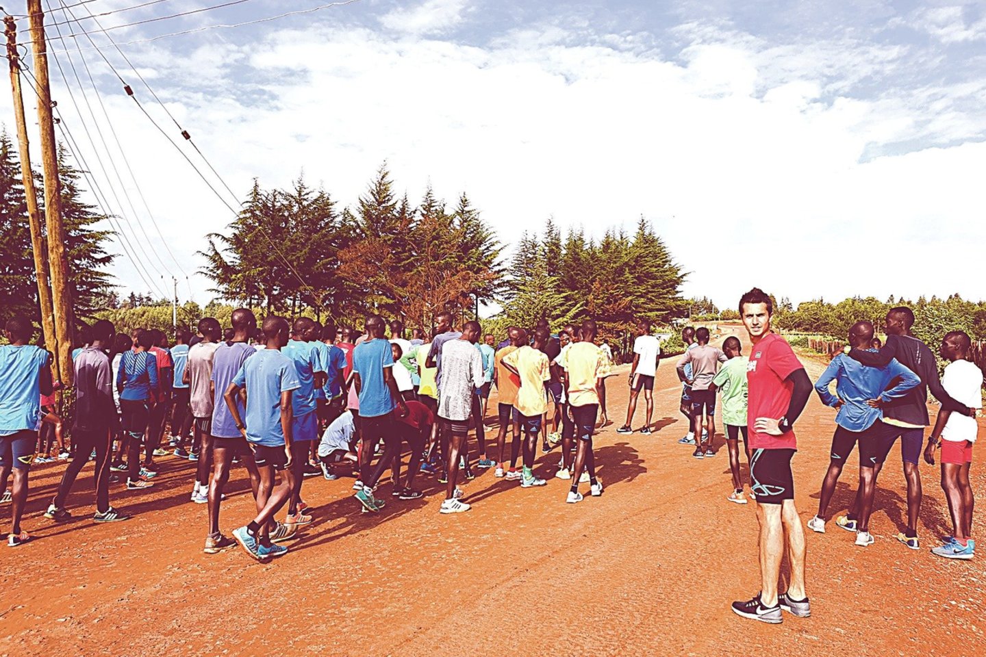 Pagrindinis Daliaus kelionės į Keniją tikslas buvo pajausti bėgimo dvasią šalyje, kurioje užauga vieni pajėgiausių planetos bėgikų.<br>Nuotr. iš asmeninio albumo