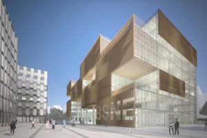 Įvertinkite – kokį biurų pastatą architektai mato „Žalgirio“ stadiono teritorijoje 