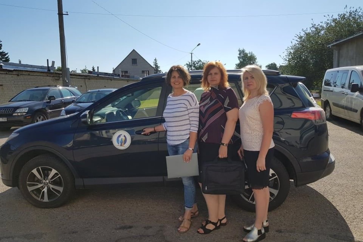 Aura Svetikienė, Renata Karpovienė ir Rasa Bložienė.