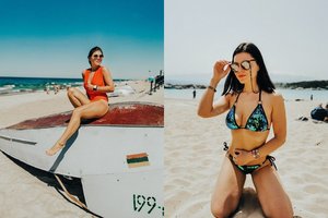 Po gimdymo nepriekaištingą figūrą Inga Žuolytė pabrėžia maudymukais