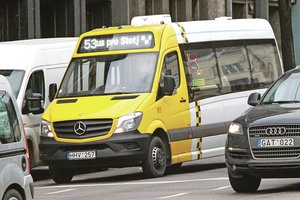 Kaune nuo liepos nebeliks mikroautobusų 