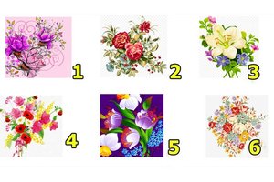 Pasirinkite gėles: štai jūsų ryškiausi bruožai