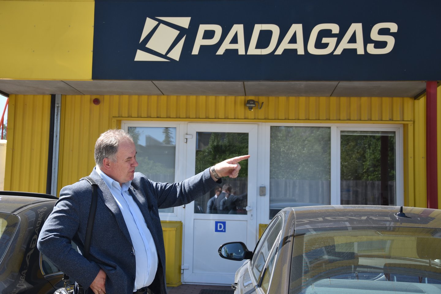 Įmonės savininkas ir vadovas Vytautas Padagas.<br> A.Srėbalienės nuotr. 
