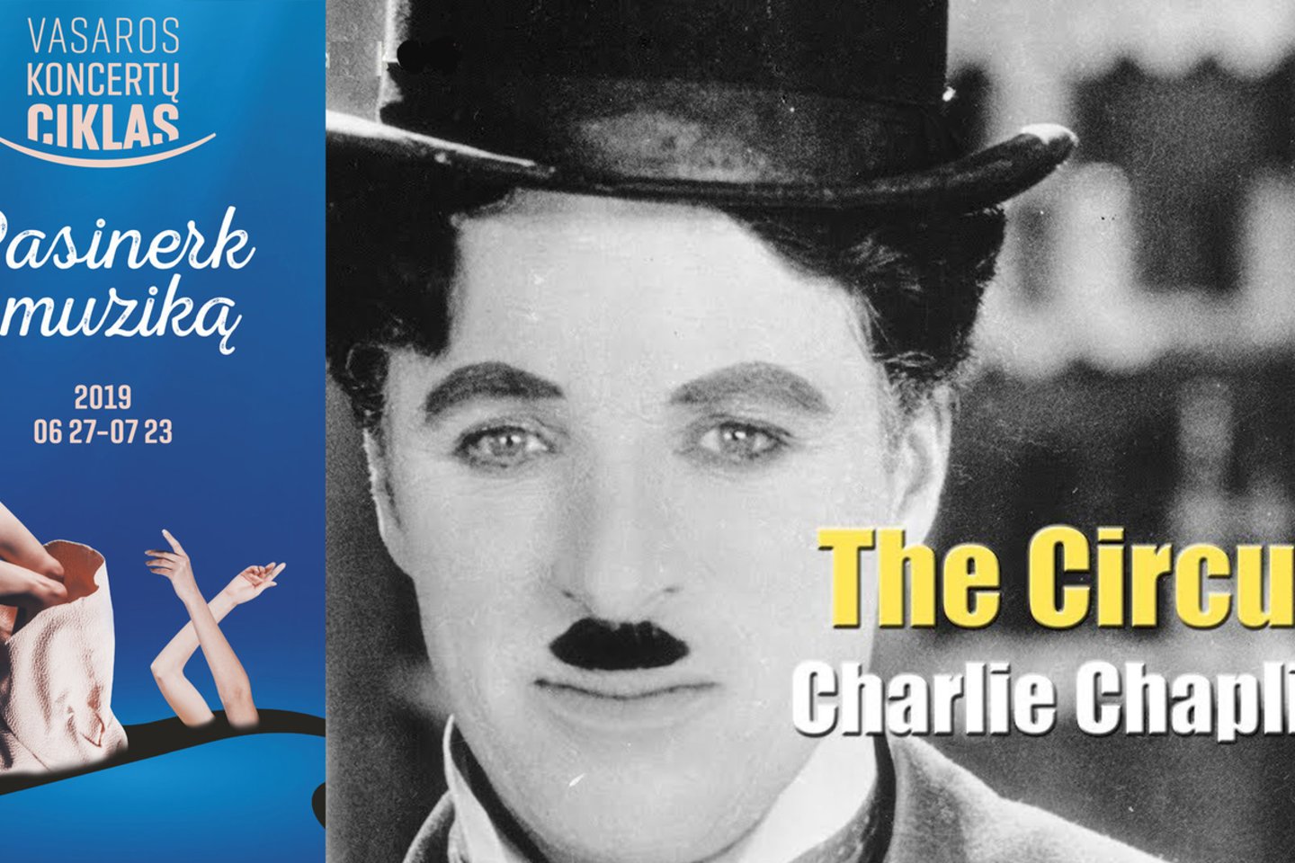 Kino gerbėjams ansamblis „Nepaklusnieji“ pristatys nebyliojo kino ir gyvai atliekamos muzikos programą „Charlie Chaplin: dainos, muzika ir „Cirkas“.<br> Rengėjų nuotr.